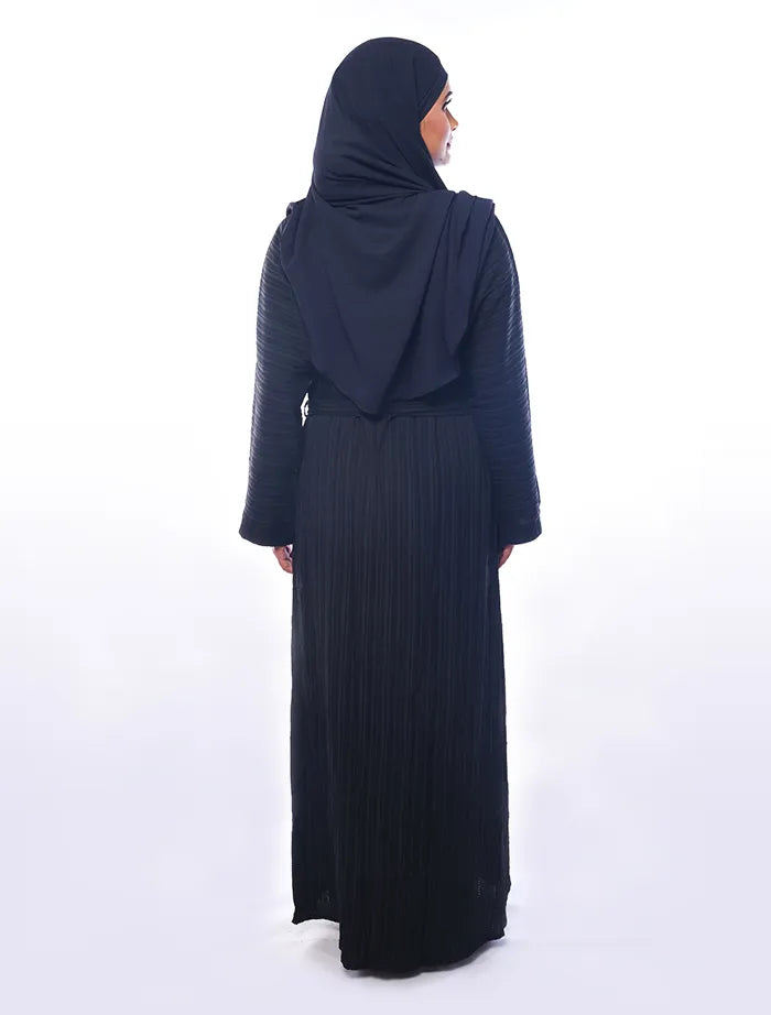 Black Sharmin Abaya