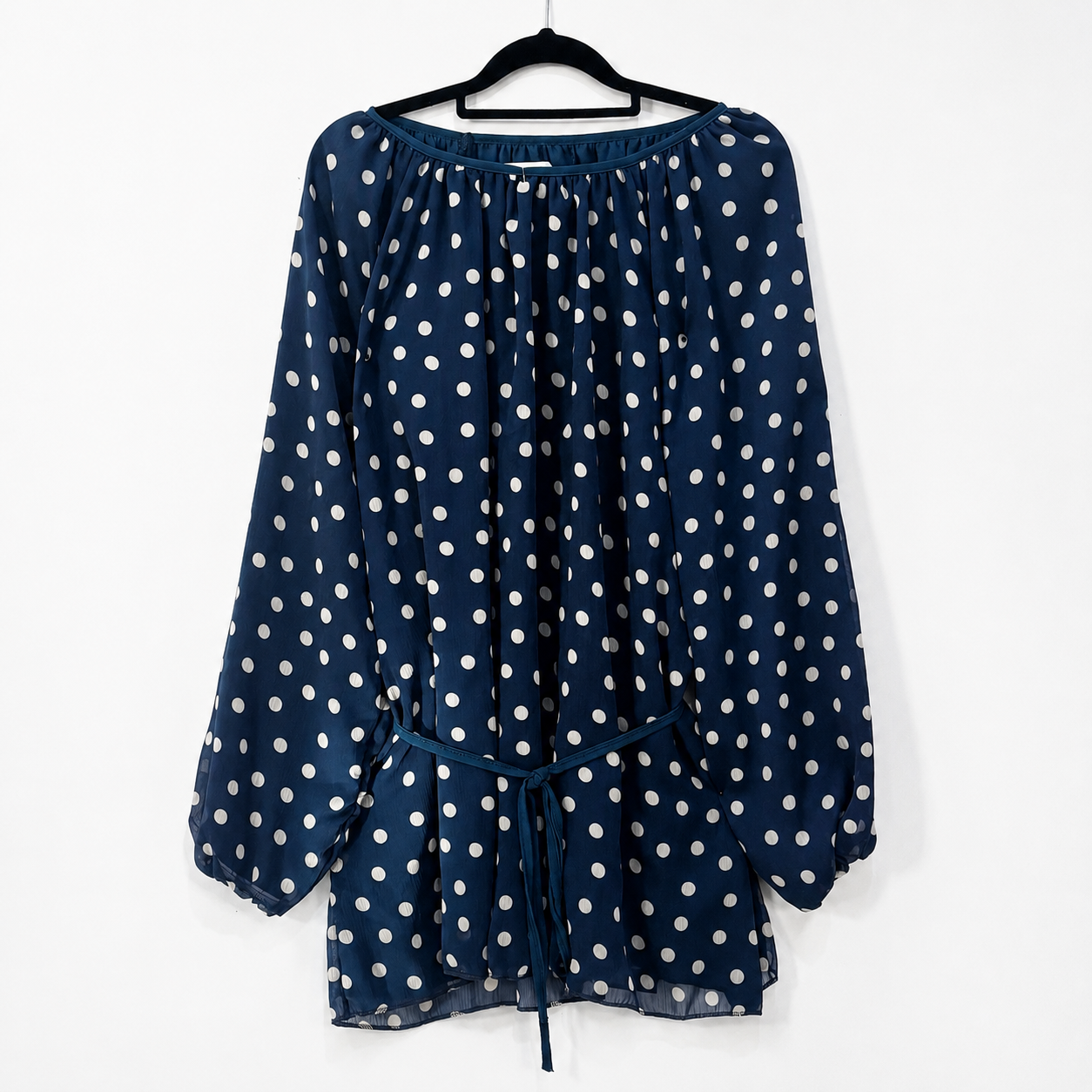 Blue Polka Dot Co-Ord Suit