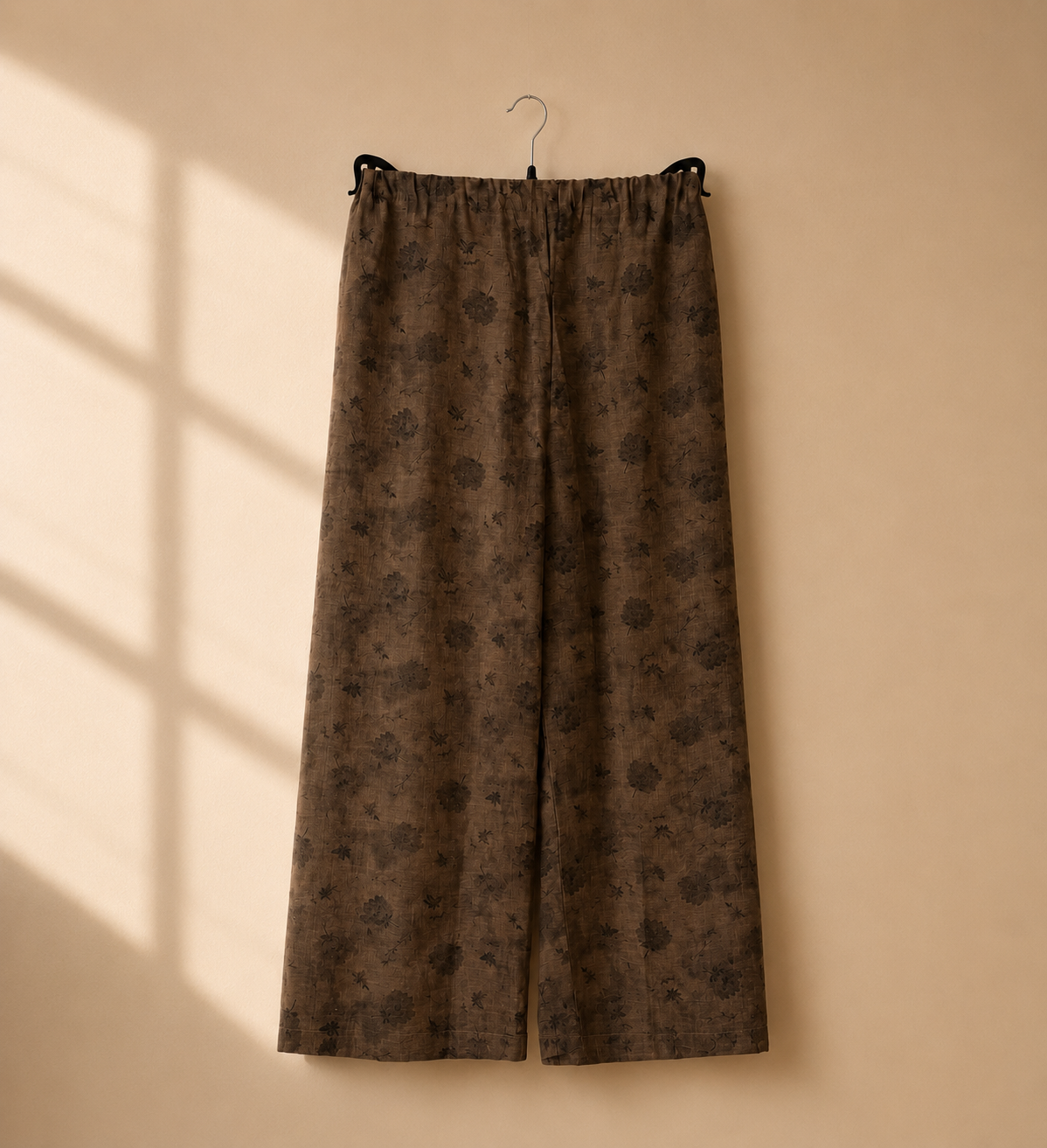 Brown Floral Print Co-ord Set